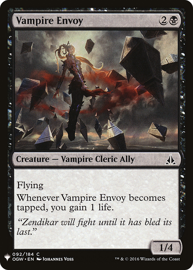 Vampire Envoy (LIST-OGW-92) [The List]