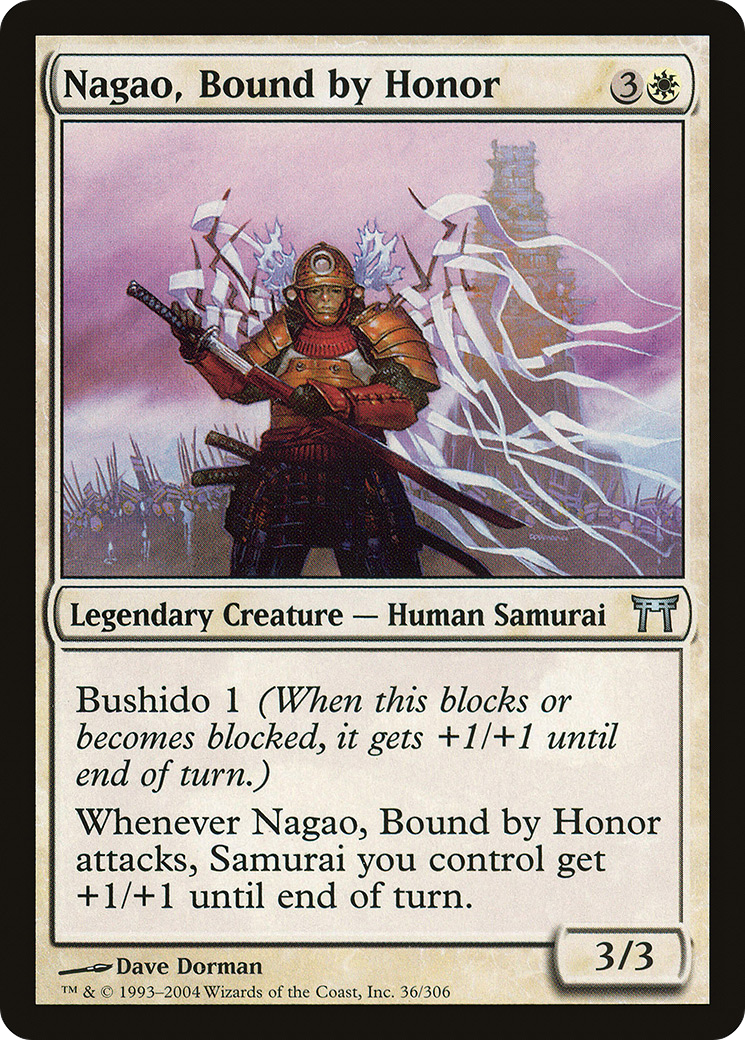 Nagao, Bound by Honor (CHK-036) [Champions of Kamigawa]