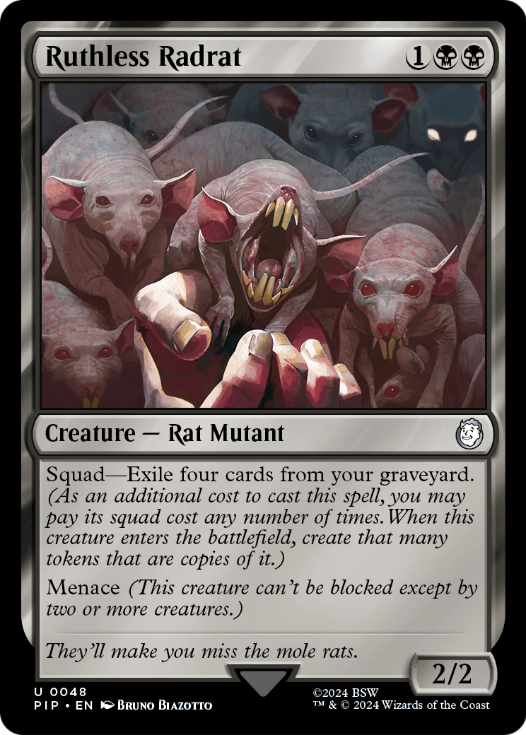 Ruthless Radrat (PIP-048) [Fallout]