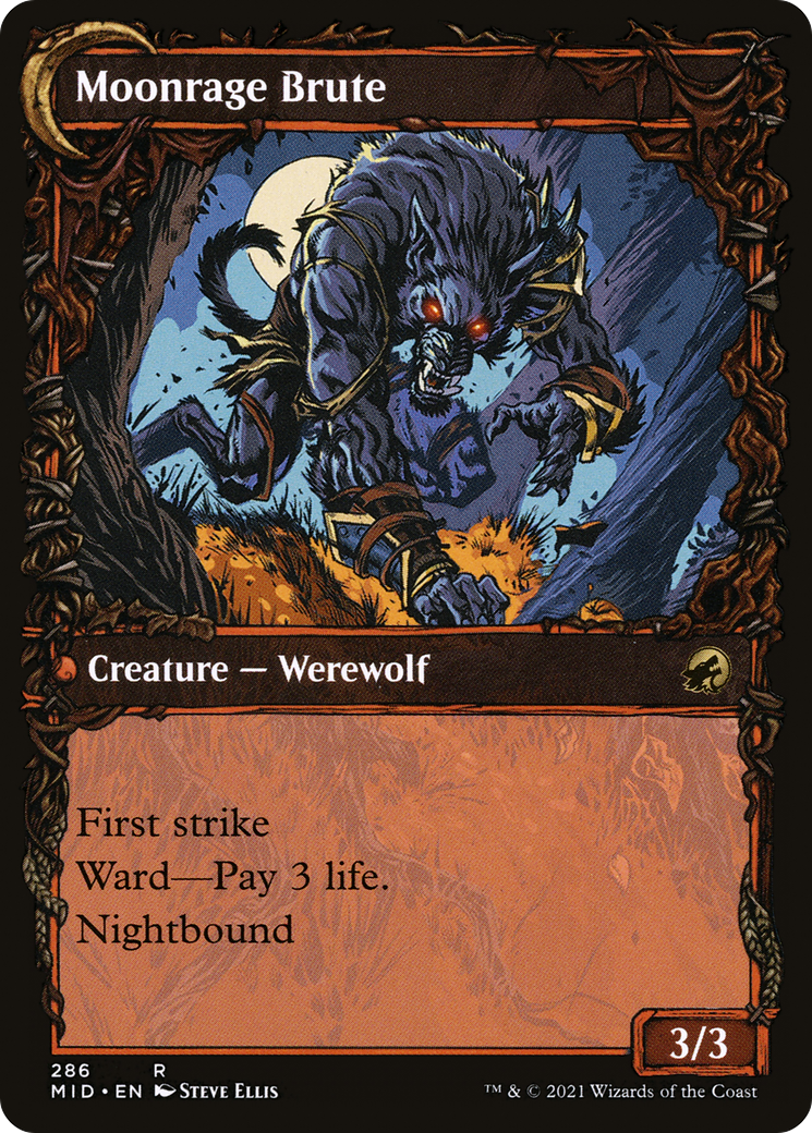 Brutal Cathar (Showcase) (MID-286) [Innistrad: Midnight Hunt]