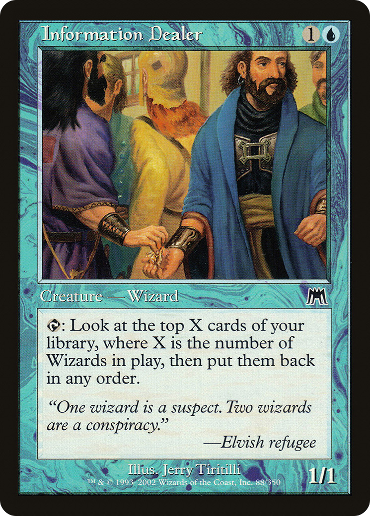 Information Dealer (ONS-088) [Onslaught] Foil
