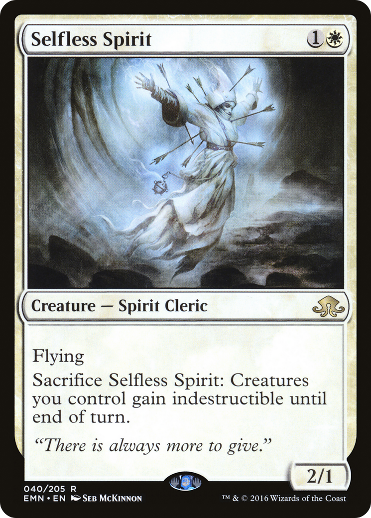 Selfless Spirit (EMN-040) [Eldritch Moon] Foil