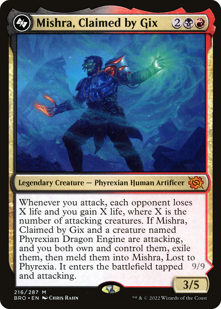 Mishra, Claimed by Gix (BRO-216) [The Brothers' War]