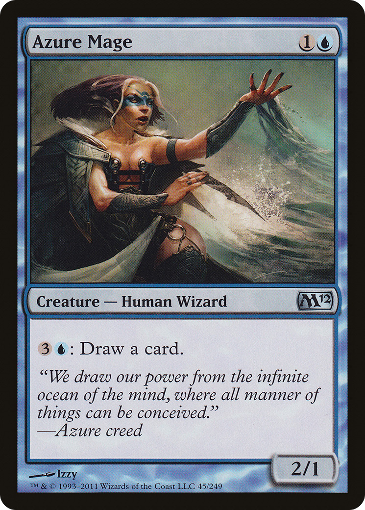 Azure Mage (M12-045) [Magic 2012]
