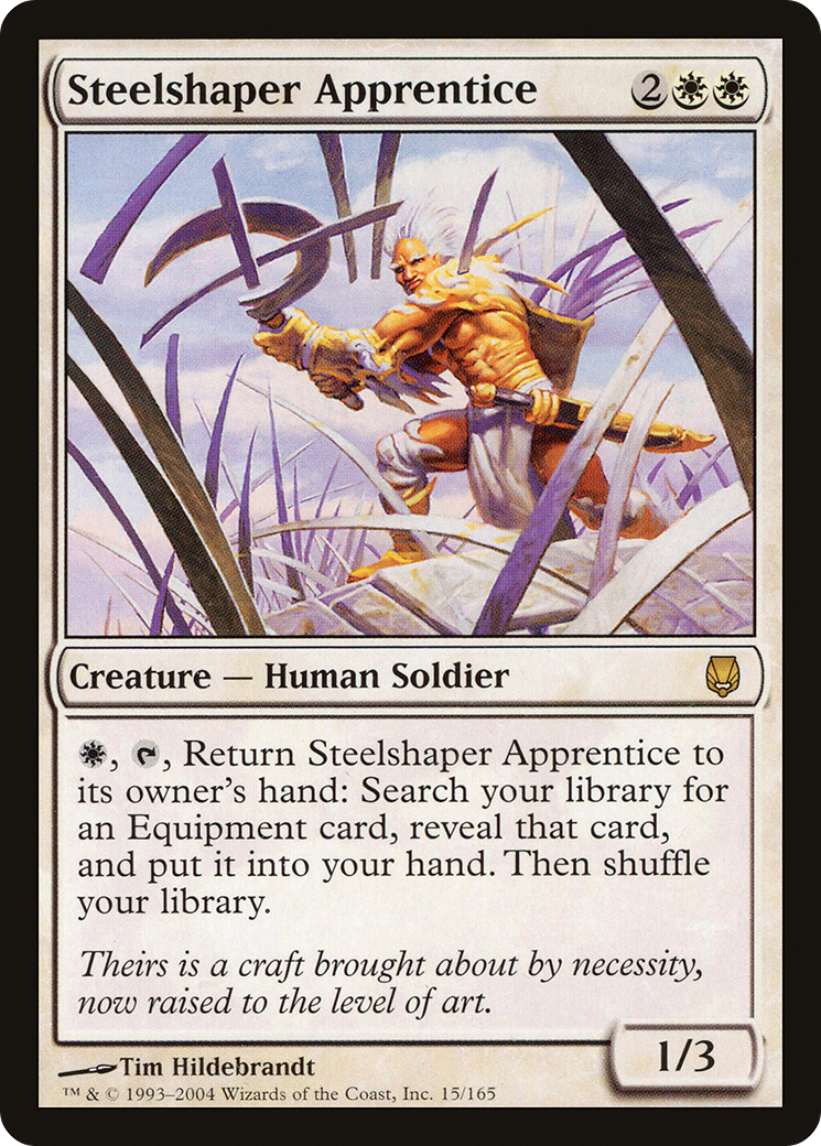 Steelshaper Apprentice (DST-015) [Darksteel] Foil