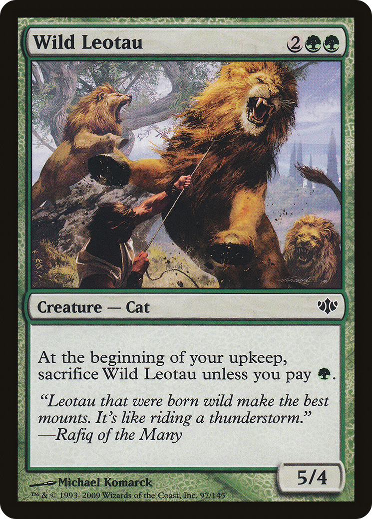 Wild Leotau (CON-097) [Conflux]