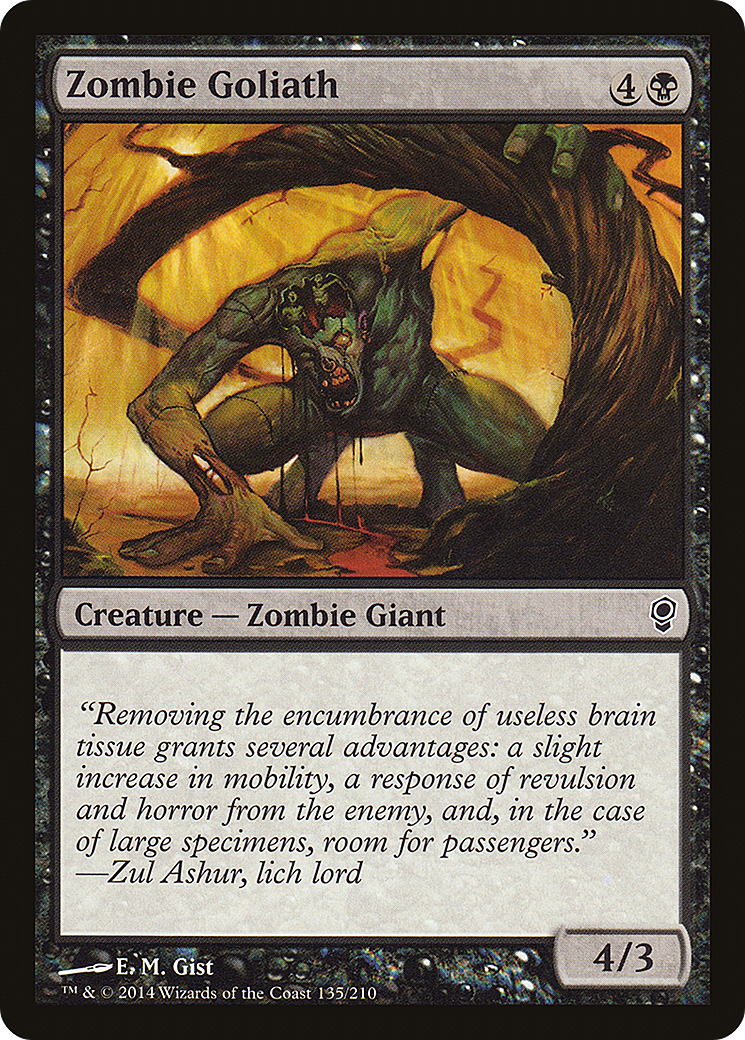 Zombie Goliath (CNS-135) [Conspiracy] Foil