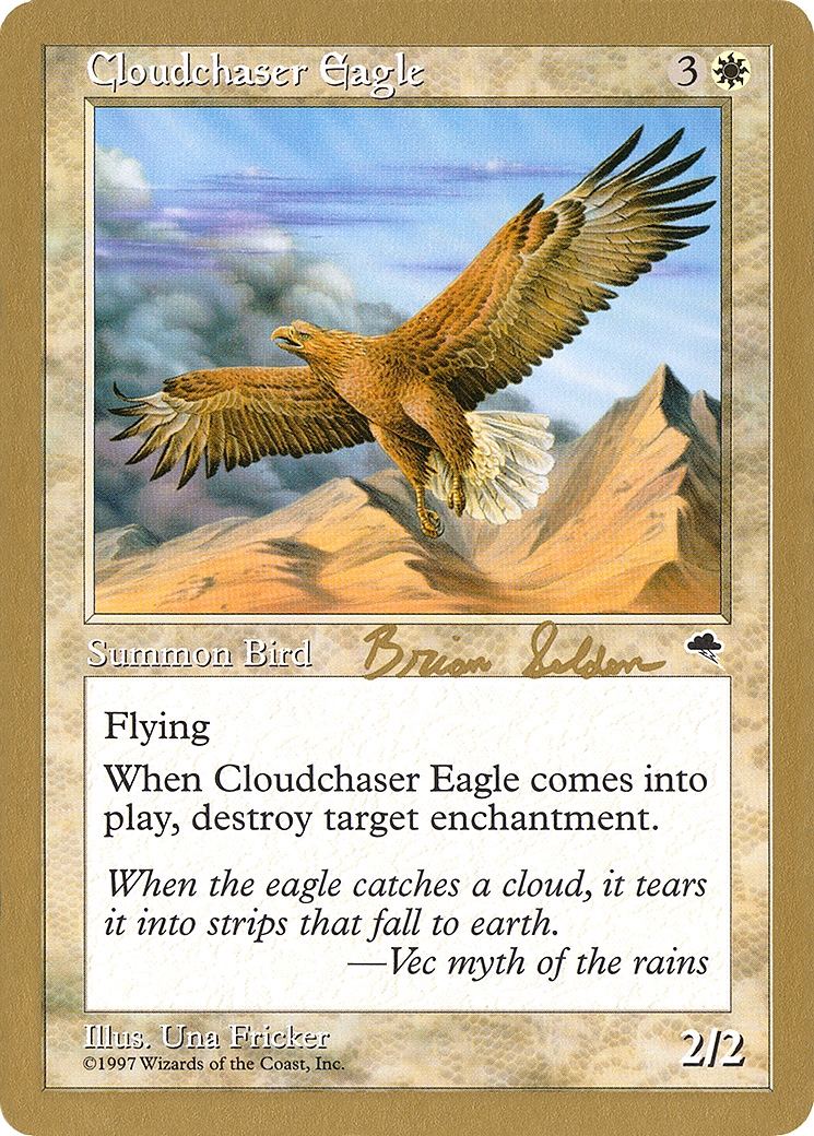 Cloudchaser Eagle - 1998 Brian Selden (TMP) [World Championship Decks 1998]