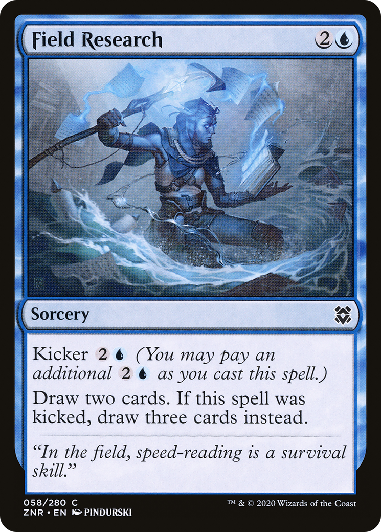 Field Research (ZNR-058) [Zendikar Rising] Foil