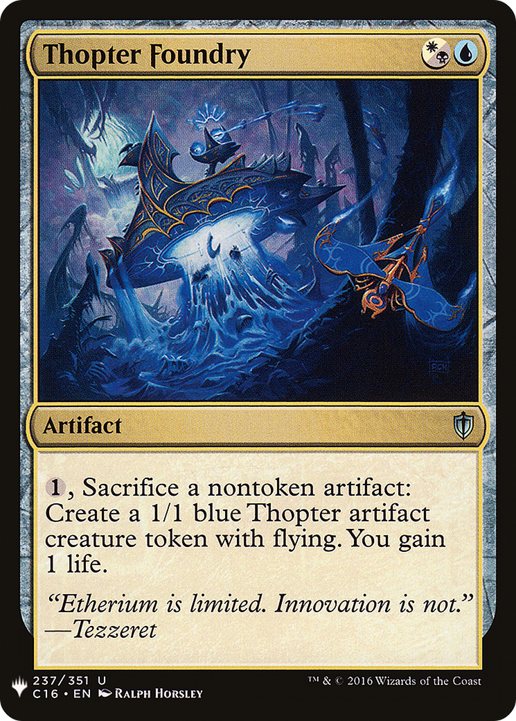 Thopter Foundry (C16) (LIST-C16-237) [The List]