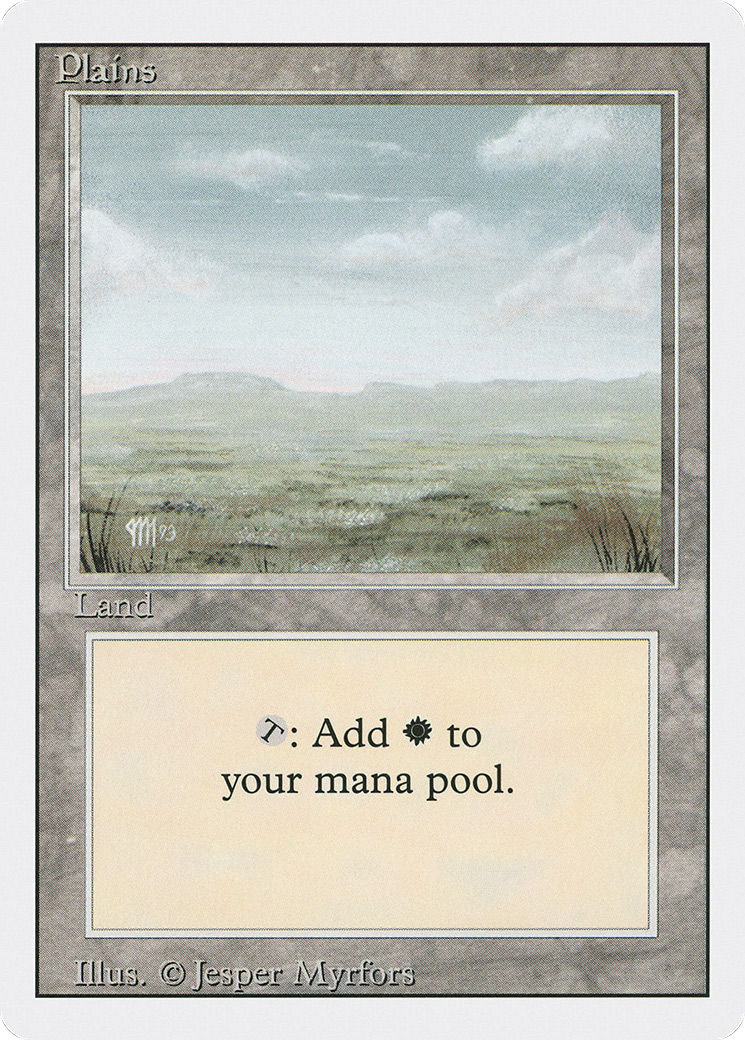 Plains (C) (3ED-295) [Revised Edition]