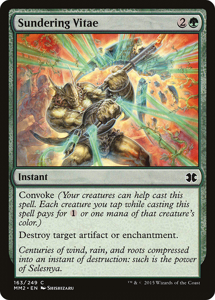 Sundering Vitae (MM2-163) [Modern Masters 2015] Foil