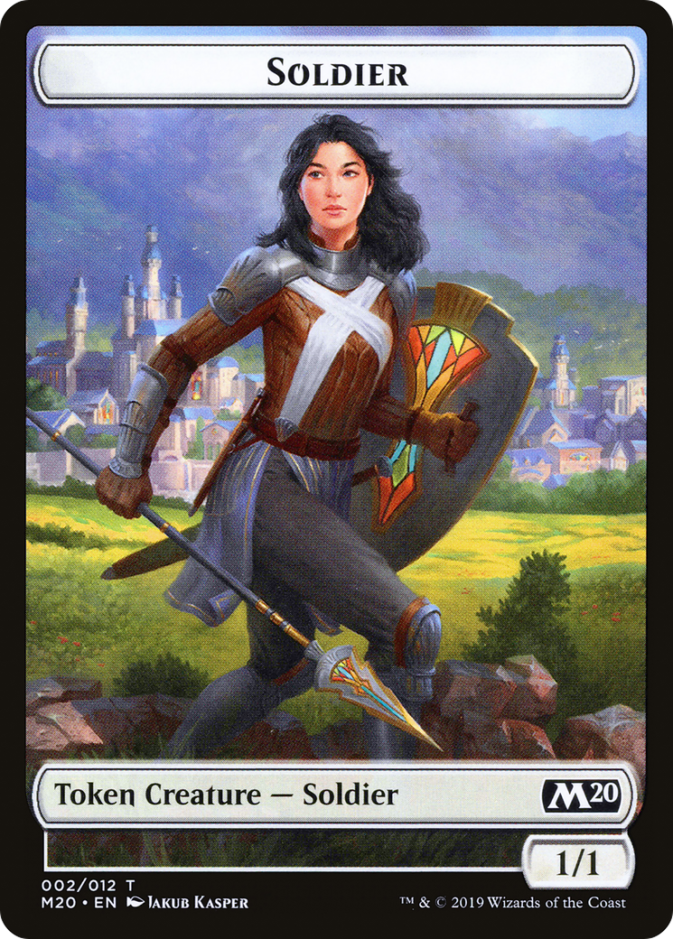 Soldier Token (M20-002) [Core Set 2020 Tokens]