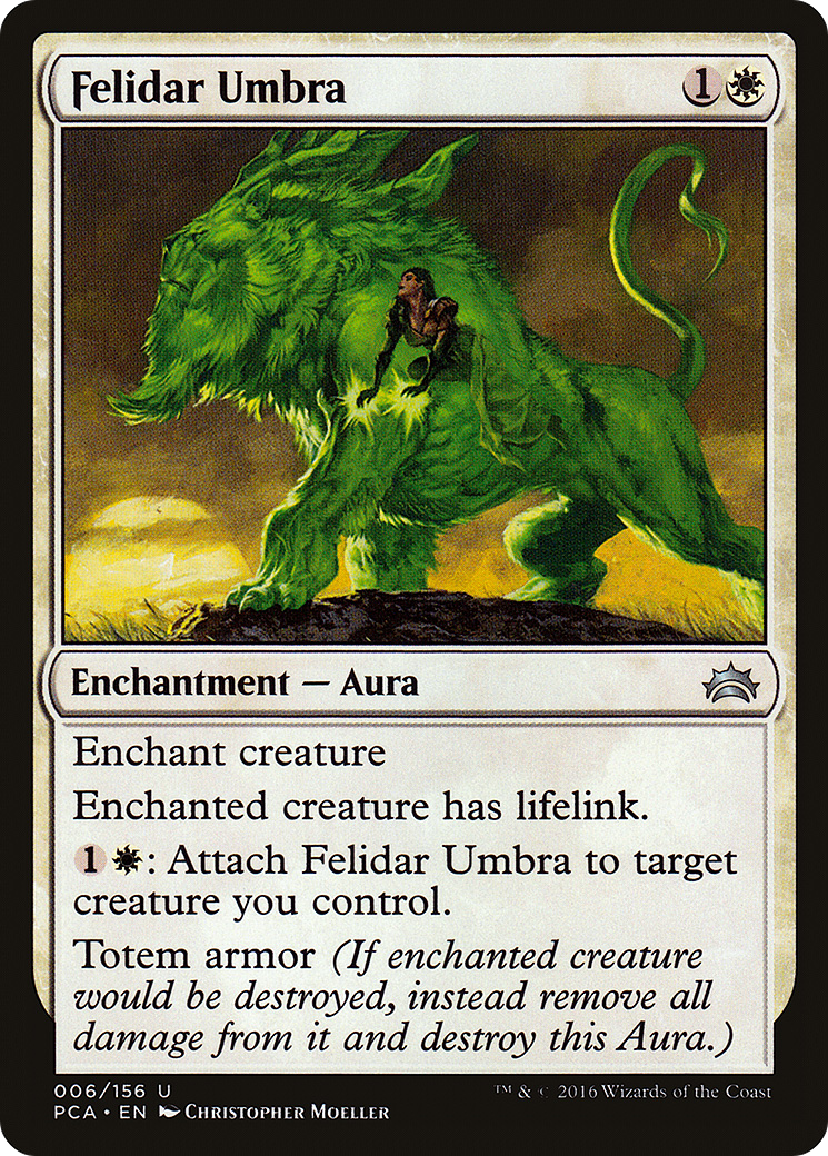 Felidar Umbra (PCA-006) [Planechase Anthology]