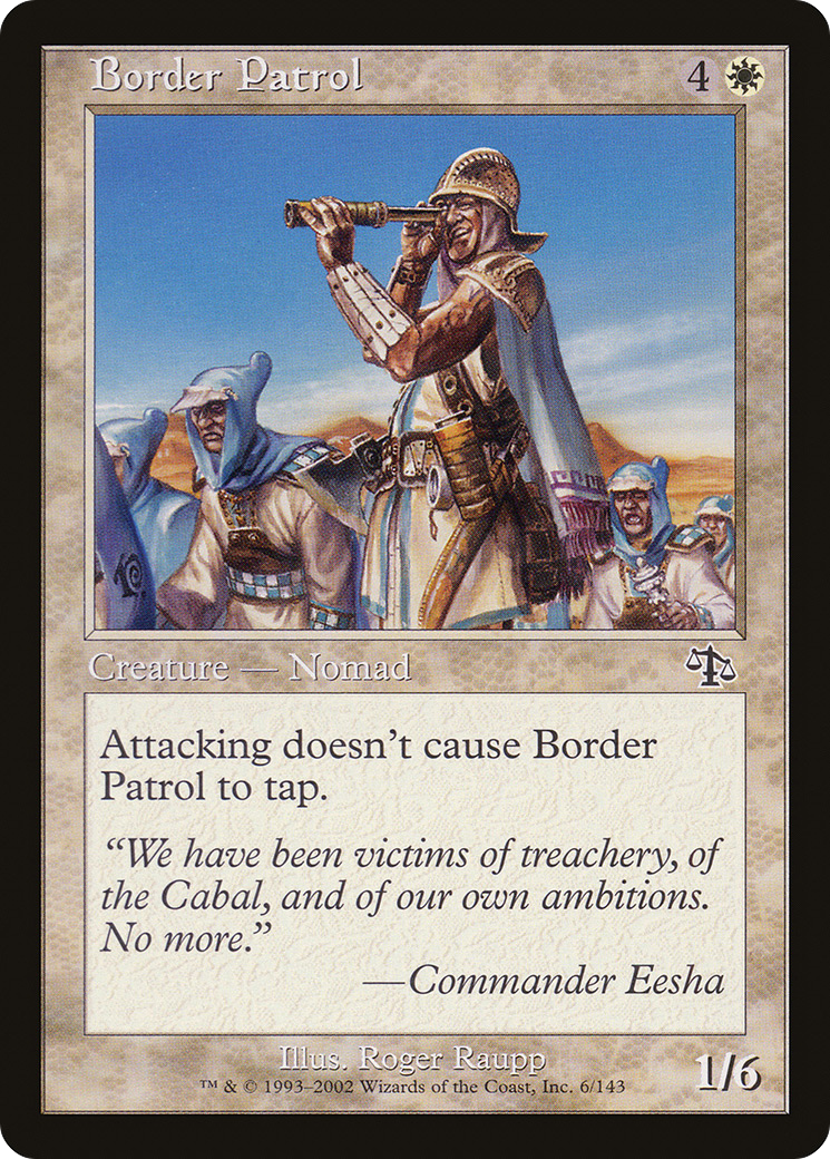 Border Patrol (JUD-006) [Judgment]