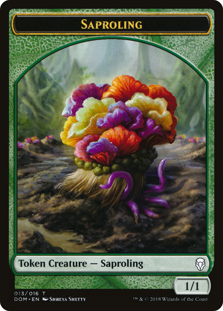 Saproling Token (DOM-013) [Dominaria Tokens]