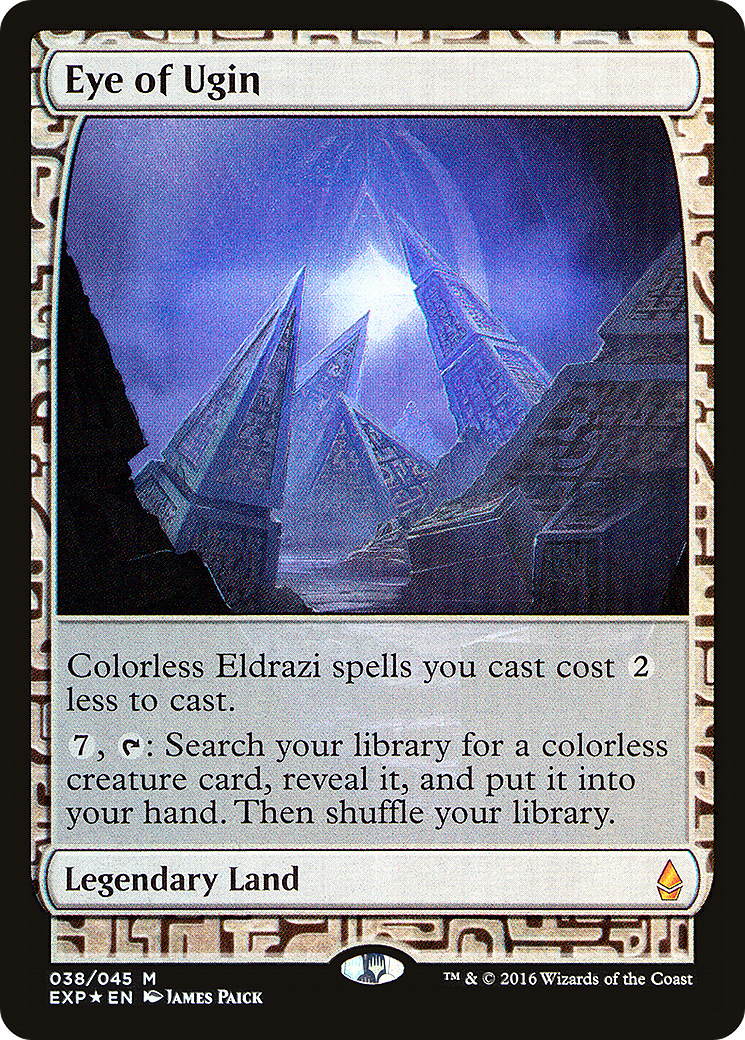 Eye of Ugin (EXP-038) [Zendikar Expeditions] Foil