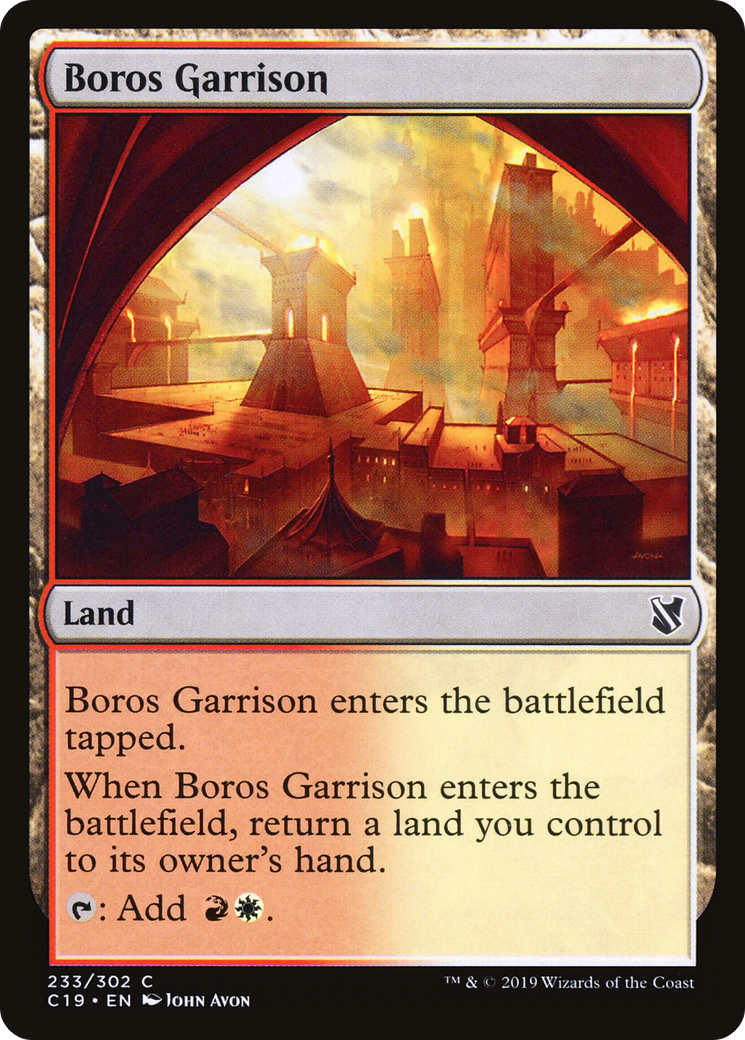 Boros Garrison (C19-233) [Commander 2019]