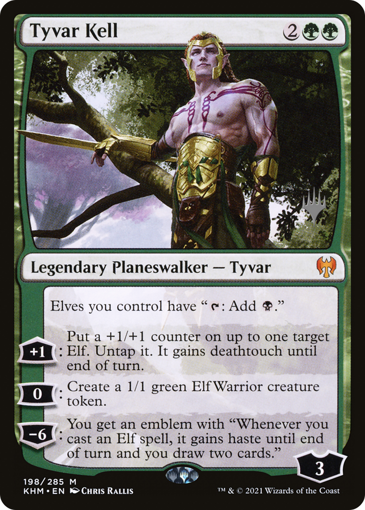 Tyvar Kell (PPKHM-198) [Promo Pack: Kaldheim Promos] Foil