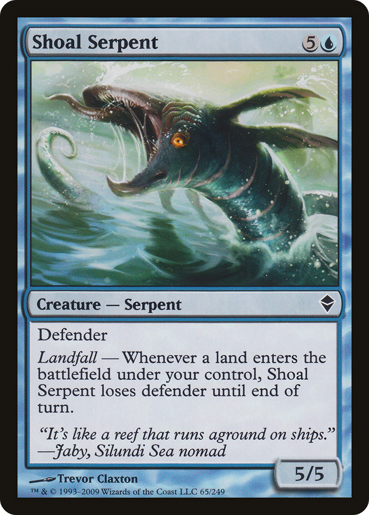 Shoal Serpent (ZEN-065) [Zendikar]