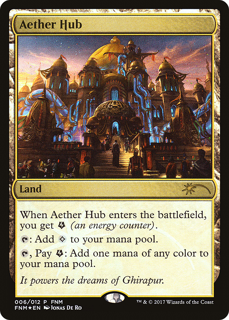 Aether Hub (FNM-006) [Friday Night Magic 2017] Foil
