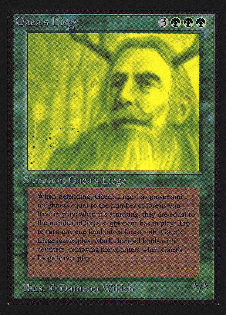Gaea's Liege (CE) [Collectors' Edition]