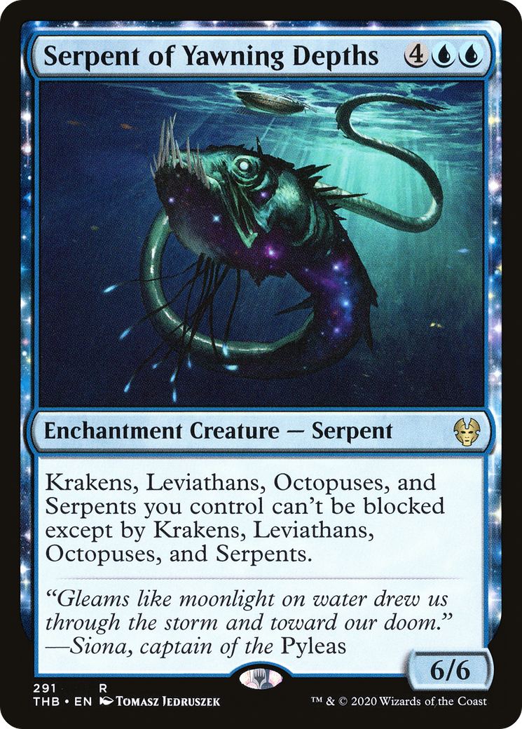 Serpent of Yawning Depths (THB-291) [Theros Beyond Death]