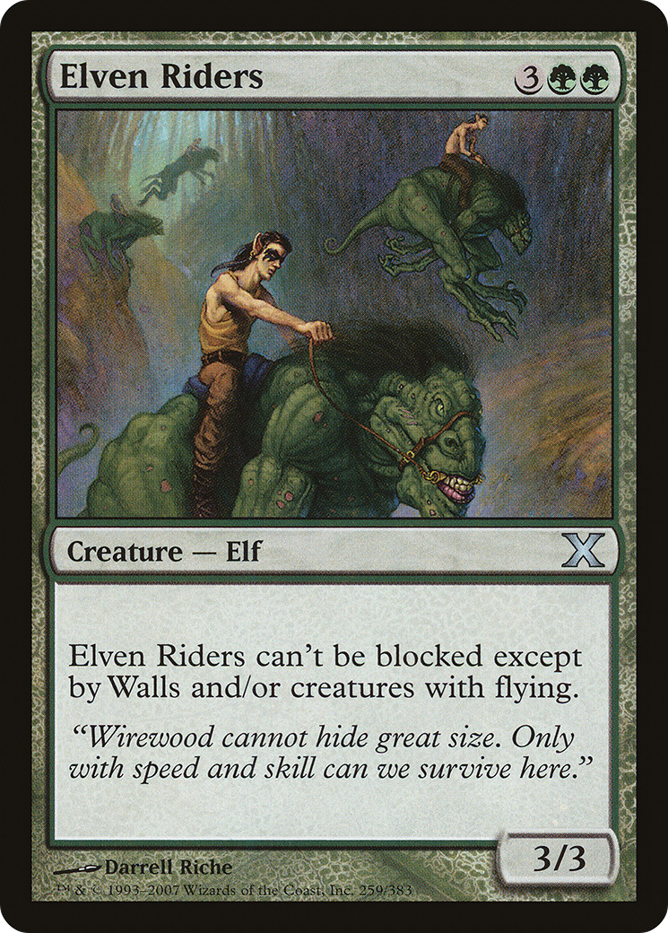 Elven Riders (10E-259) [Tenth Edition]