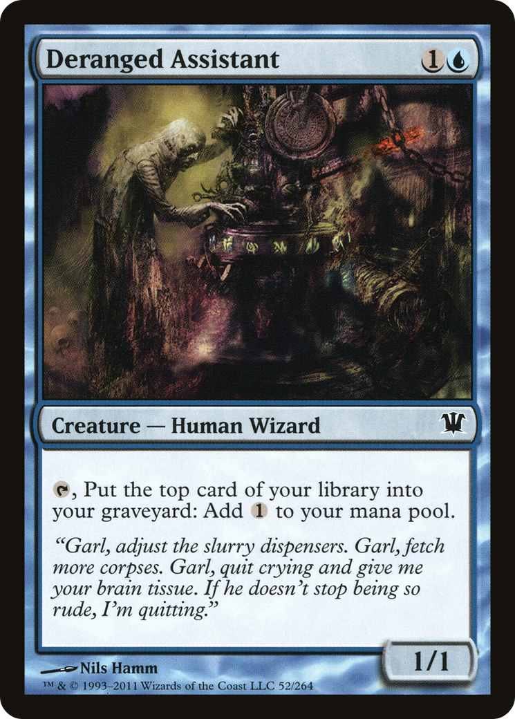 Deranged Assistant (ISD-052) [Innistrad] Foil