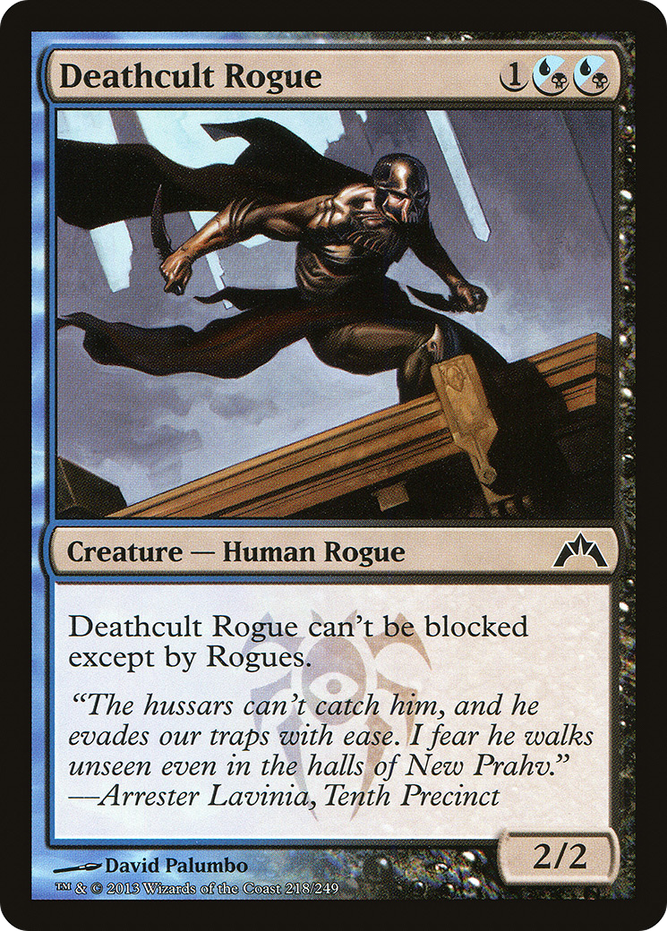 Deathcult Rogue (GTC-218) [Gatecrash] Foil