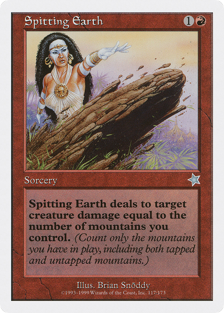 Spitting Earth (S99-117) [Starter 1999]