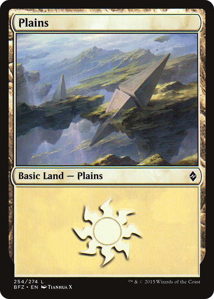 Plains (BFZ-254) [Battle for Zendikar]