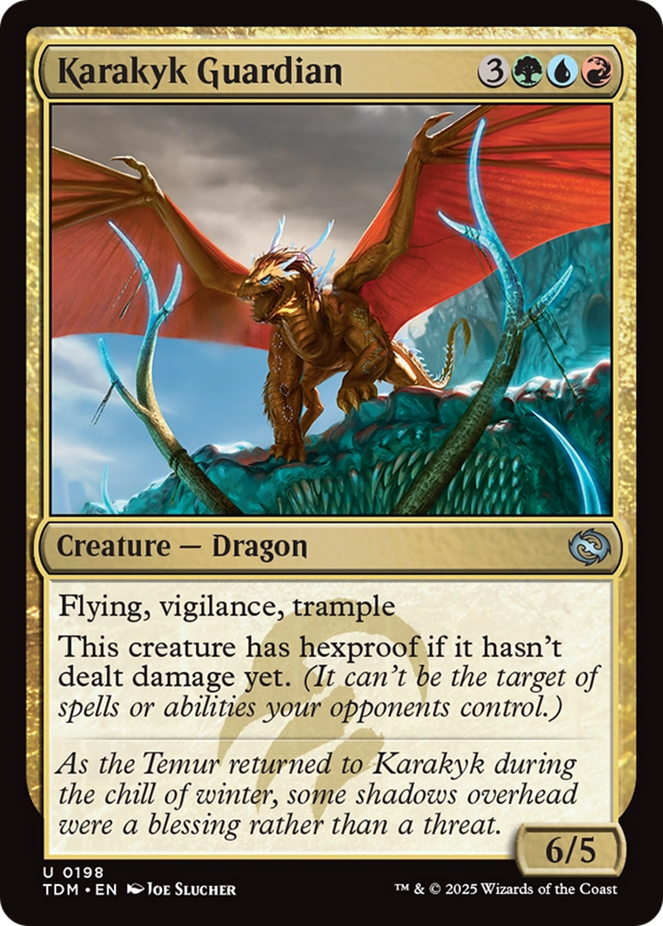 Karakyk Guardian (TDM-198) [Tarkir: Dragonstorm]
