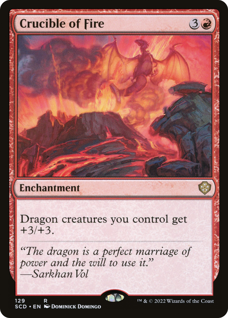 Crucible of Fire (SCD-129) [Starter Commander Decks]