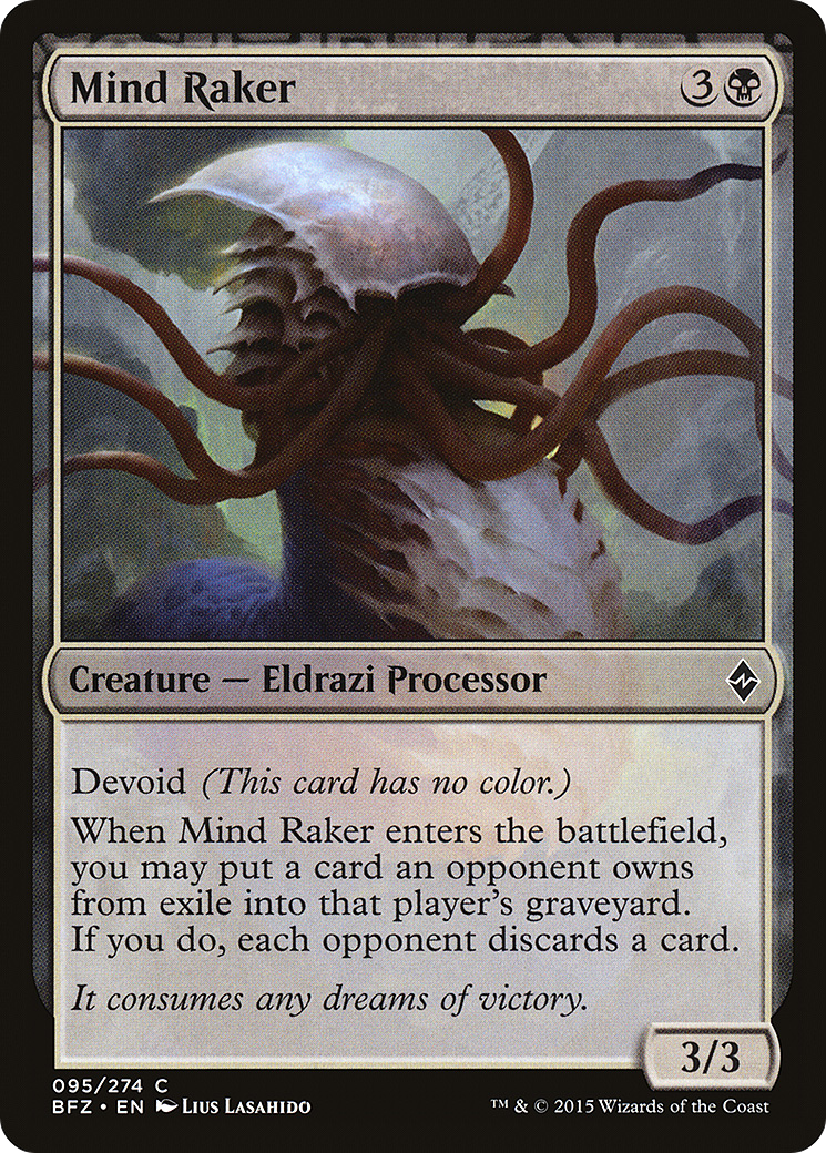 Mind Raker (BFZ-095) [Battle for Zendikar] Foil