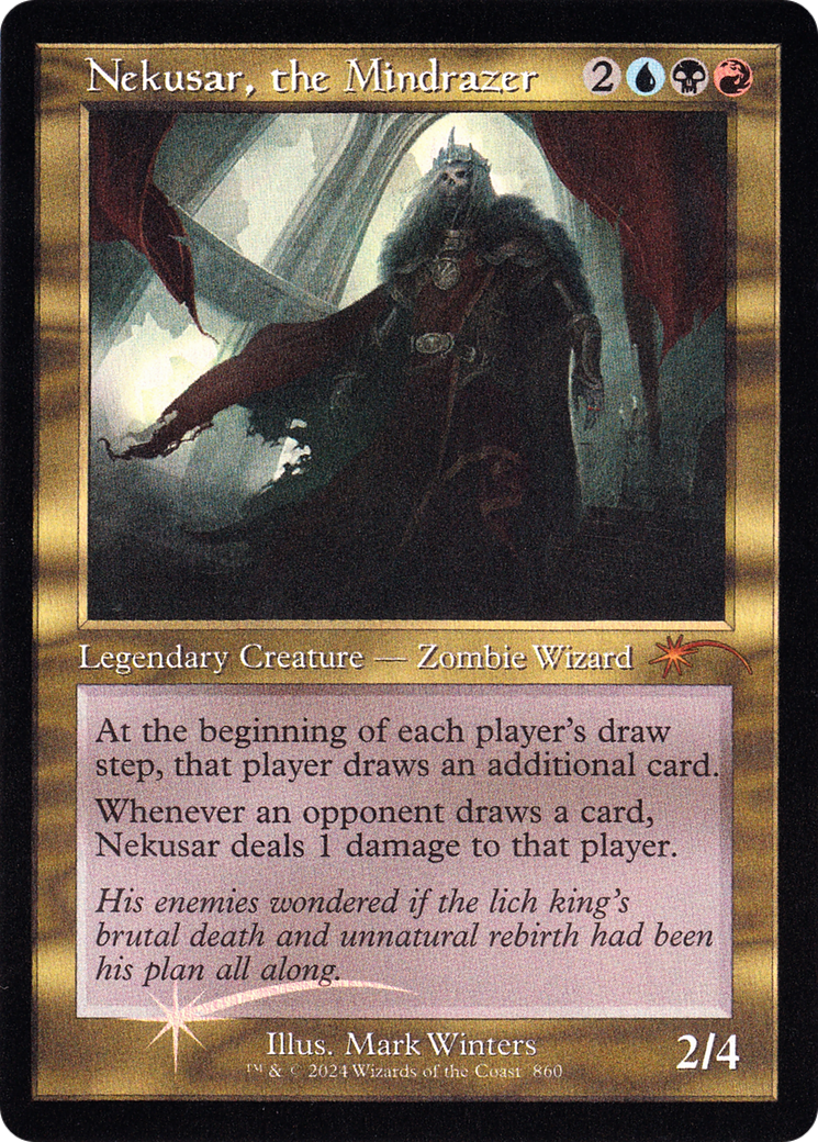 Nekusar, the Mindrazer (SLD-860) [Secret Lair Drop] Foil