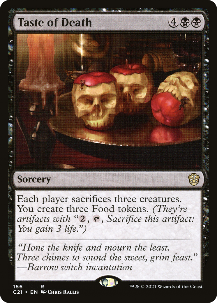 Taste of Death (C21-156) [Commander 2021]