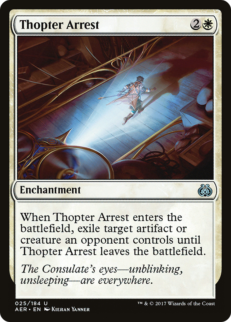 Thopter Arrest (AER-025) [Aether Revolt] Foil