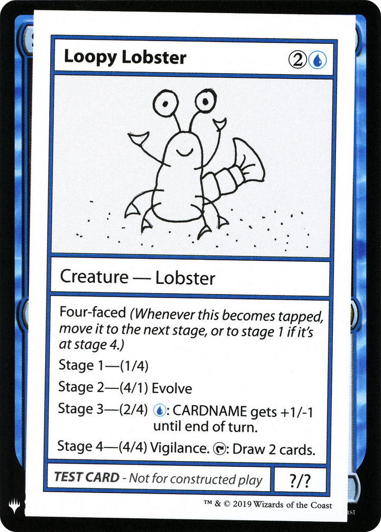 Loopy Lobster [Mystery Booster Playtest Cards 2019]