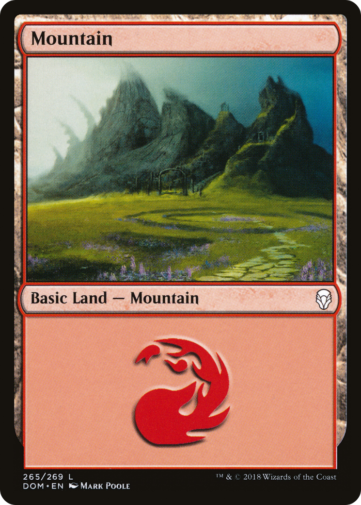 Mountain (DOM-265) [Dominaria]