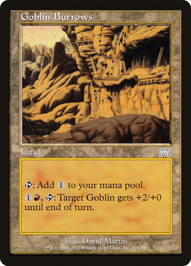 Goblin Burrows (ONS-318) [Onslaught] Foil