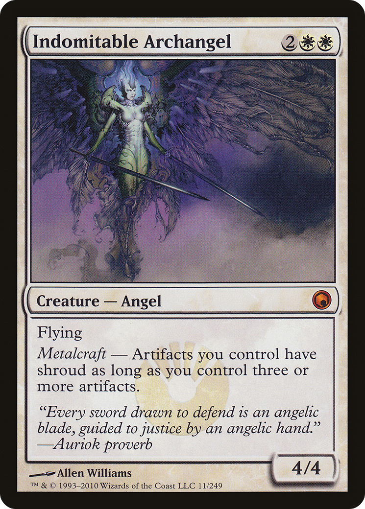 Indomitable Archangel (SOM-011) [Scars of Mirrodin] Foil