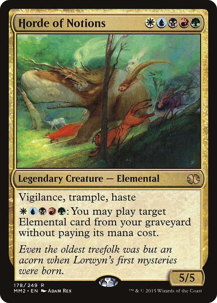 Horde of Notions (MM2-178) [Modern Masters 2015] Foil