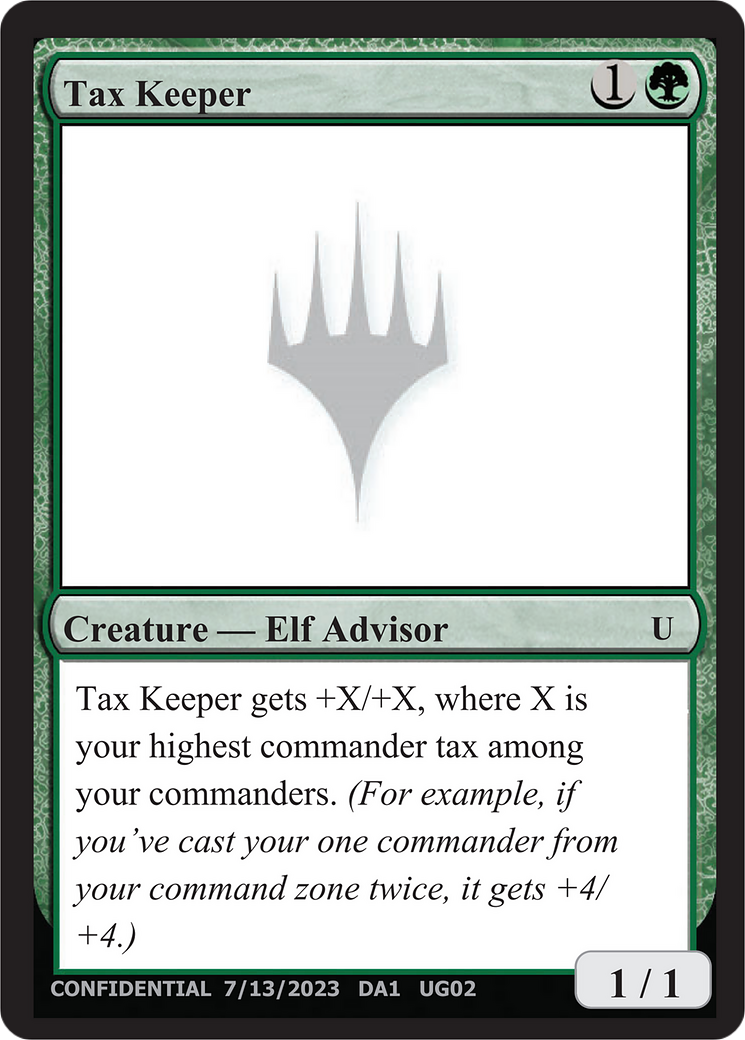 Tax Keeper [Unknown Event]