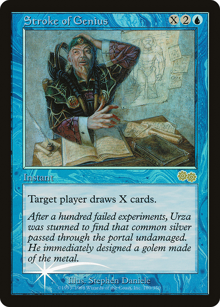 Stroke of Genius (JDG-100) [Judge Gift Cards 1998] Foil
