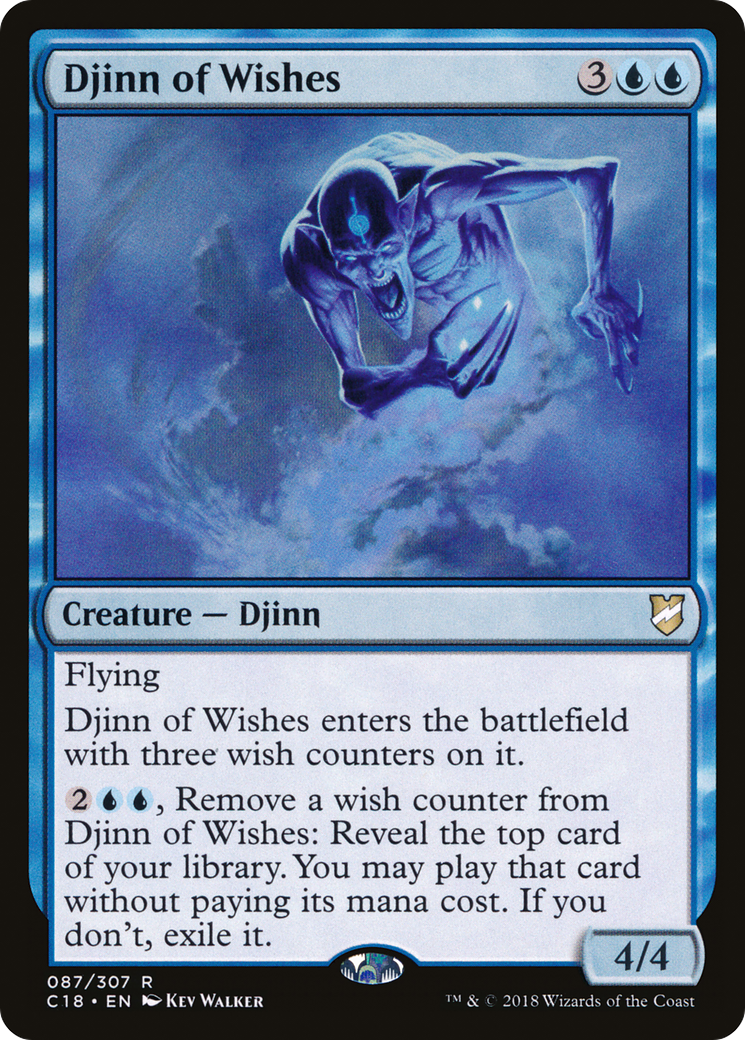 Djinn of Wishes (C18-087) [Commander 2018]