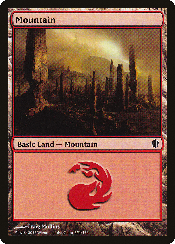 Mountain (C13-351) [Commander 2013]