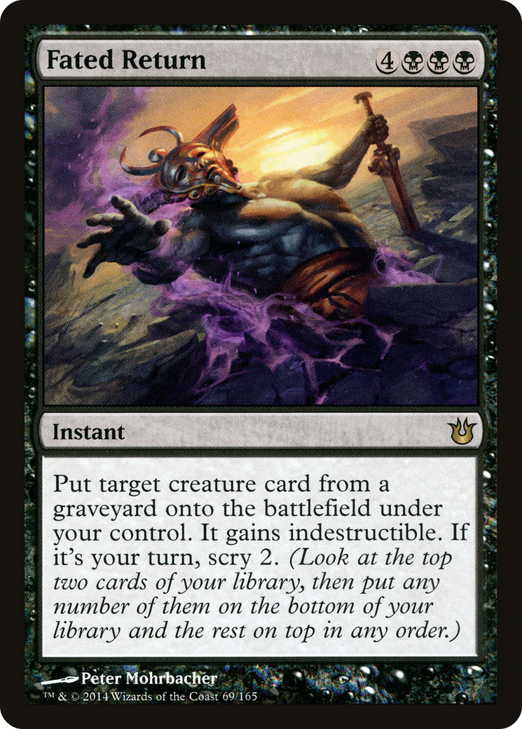 Fated Return (BNG-069) [Born of the Gods] Foil