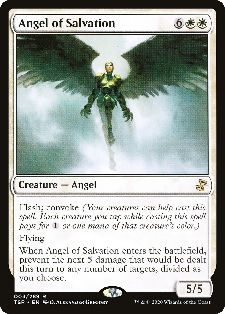 Angel of Salvation (TSR-003) [Time Spiral Remastered] Foil
