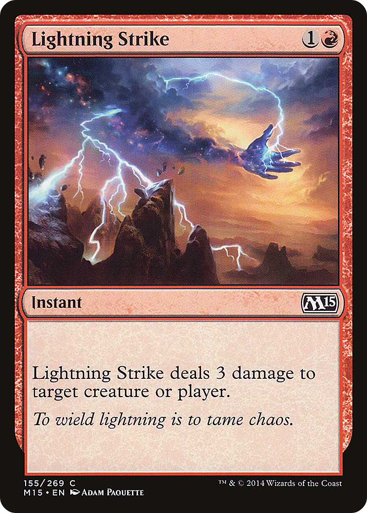 Lightning Strike (M15-155) [Magic 2015] Foil